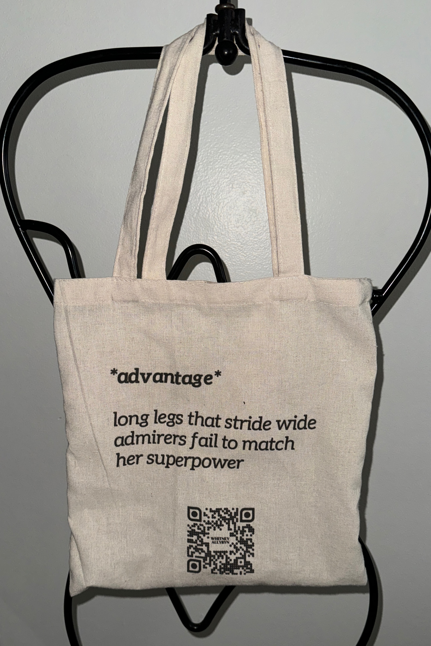 Unstoppable Tall Girl Tote Bag