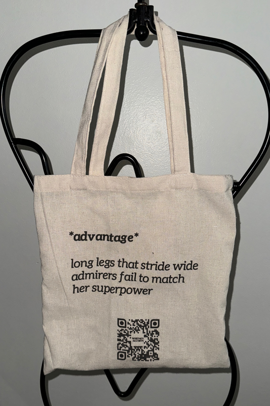 Unstoppable Tall Girl Tote Bag